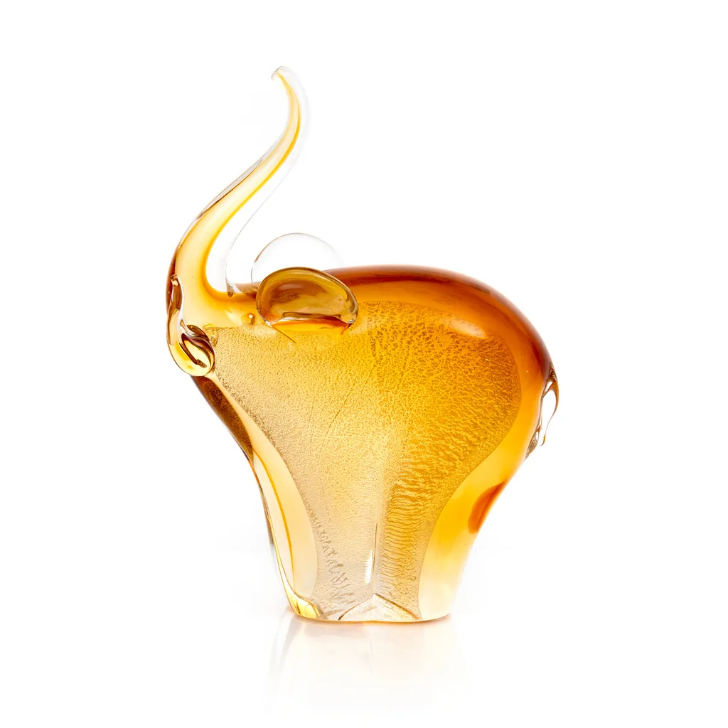 amber-elephant-handblown-glass-sculpture-+glass-GSC00288-3