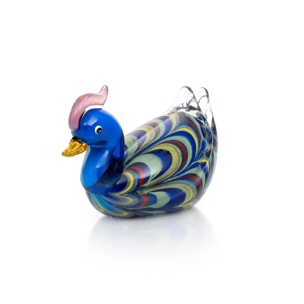 mandarin-duck-handblown-glass-sculpture-+glass-GSC00146-3