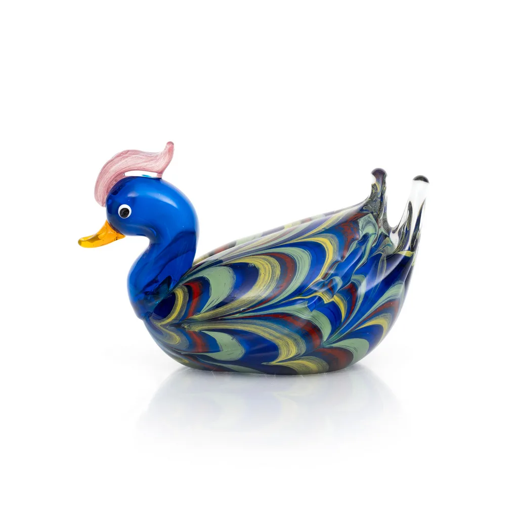 mandarin-duck-handblown-glass-sculpture-+glass-GSC00146-4