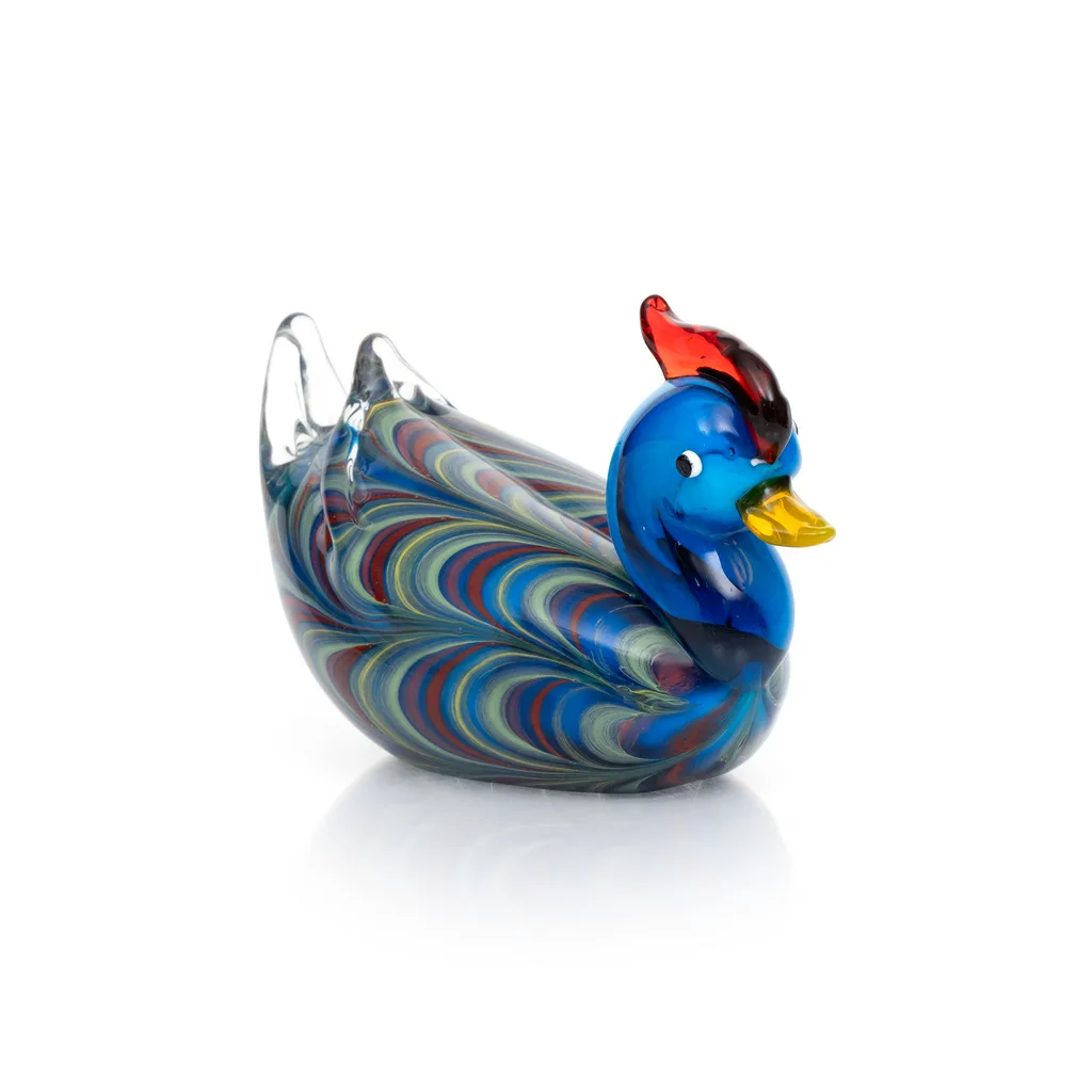mandarin-duck-handblown-glass-sculpture-+glass-GSC00147-3