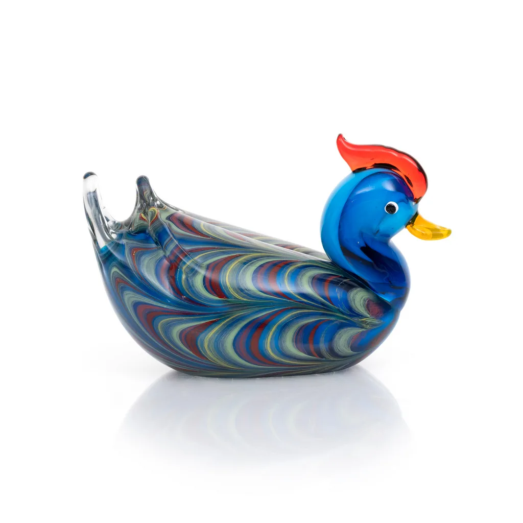 mandarin-duck-handblown-glass-sculpture-+glass-GSC00147-4