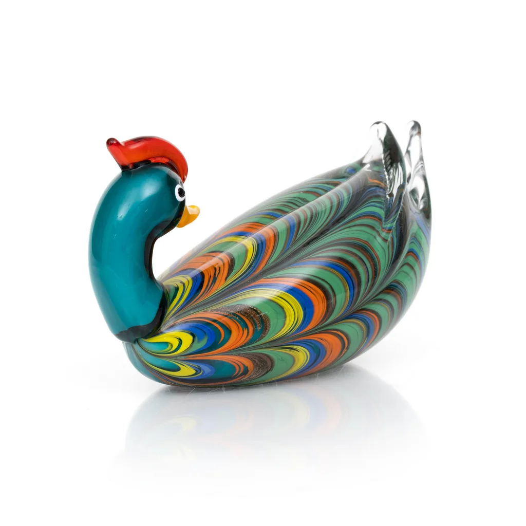 mandarin-duck-handblown-glass-sculpture-+glass-GSC00148-2