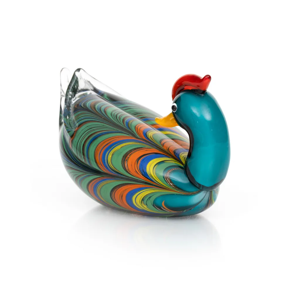 mandarin-duck-handblown-glass-sculpture-+glass-GSC00148-3
